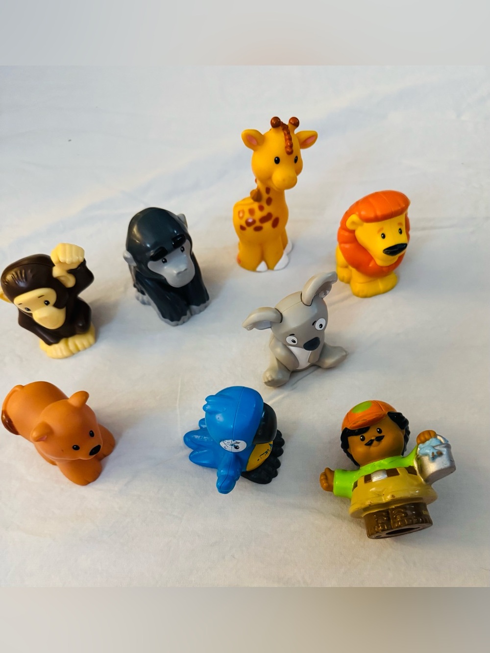 Little People Assorted Zoo AnimalsToy Figures - Yellow Giraffe & More